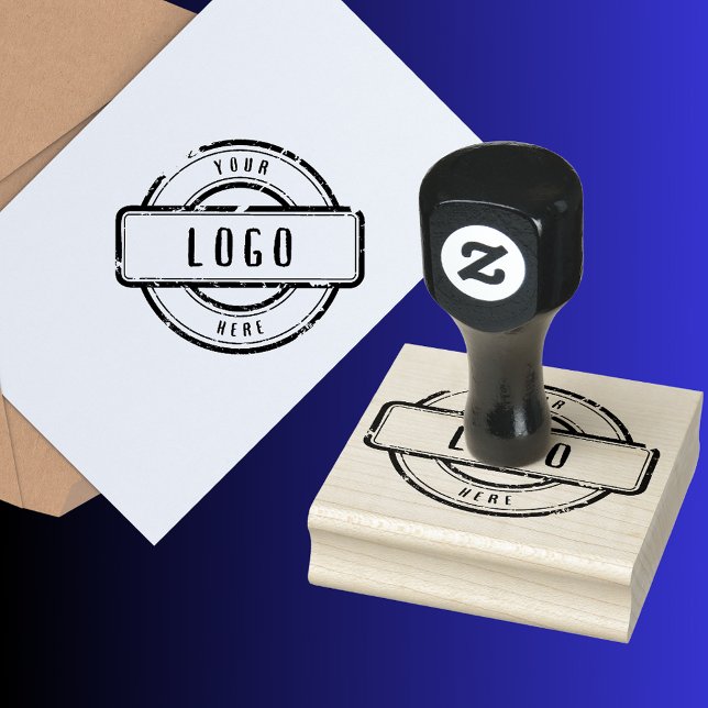 Custom Business Logo Large Rubber Stamp (Creator Uploaded)