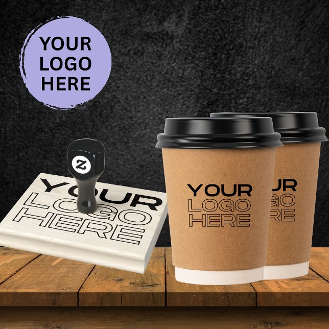 Custom Business Logo Large Rubber Stamp (Creator Uploaded)