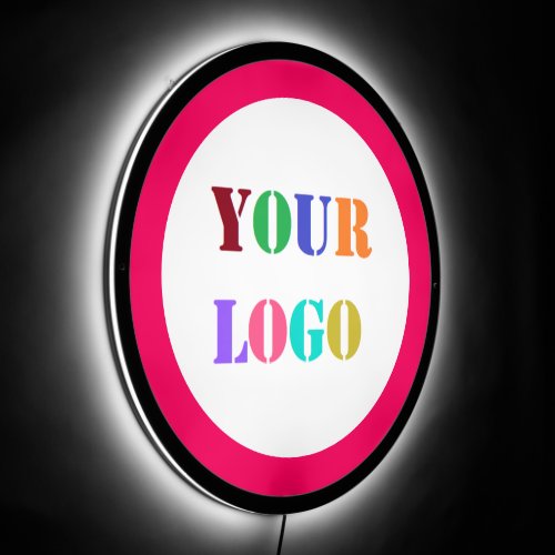 Custom Business Logo LED Sign _ Your Colors
