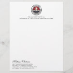 Custom Business Logo Letterhead<br><div class="desc">Custom Business Logo Letterhead. Full color, full bleed print. Customize with your company's logo and address information. Find matching products in our store and a great range of easy to personalize products. Our designs are great for promotional events, product packaging, themed parties, clubs, crafting, groups, societies, small and boutique business...</div>