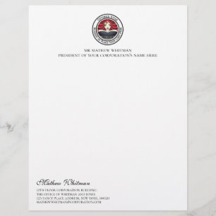 Custom Business Logo Letterhead