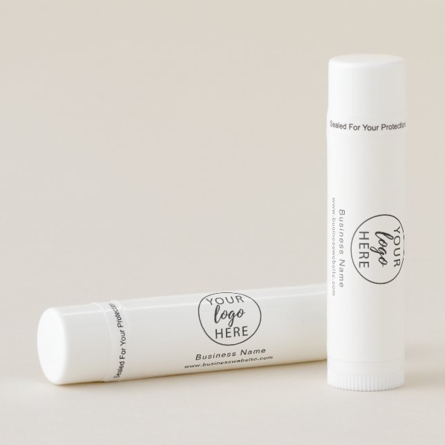 Custom Business Logo Lip Balm (Front)