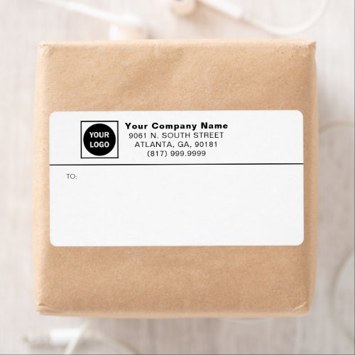 Custom Business Logo Mailing Shipping Labels