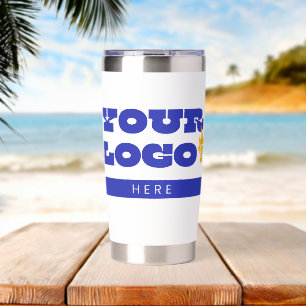Custom Business Logo Merch Employee Staff Insulated Tumbler