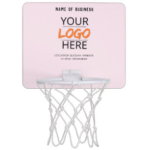 Custom Business Logo Mini Basketball Hoop