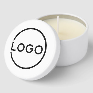 Custom Business Logo Mini Candle Favors