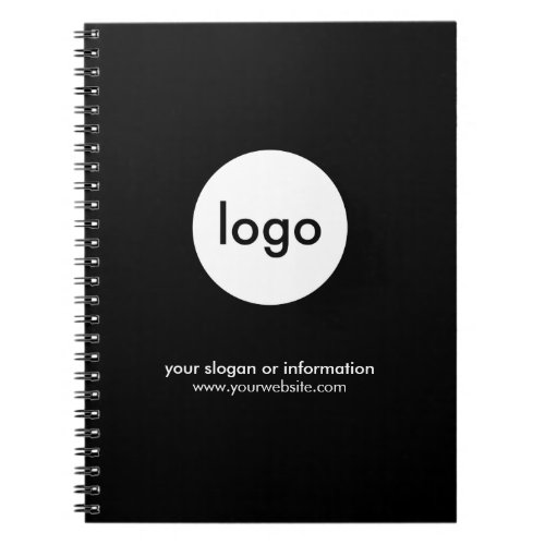 Custom Business Logo Modern Minimalist Notebook