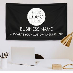 Custom Business Logo Modern Professional Banner