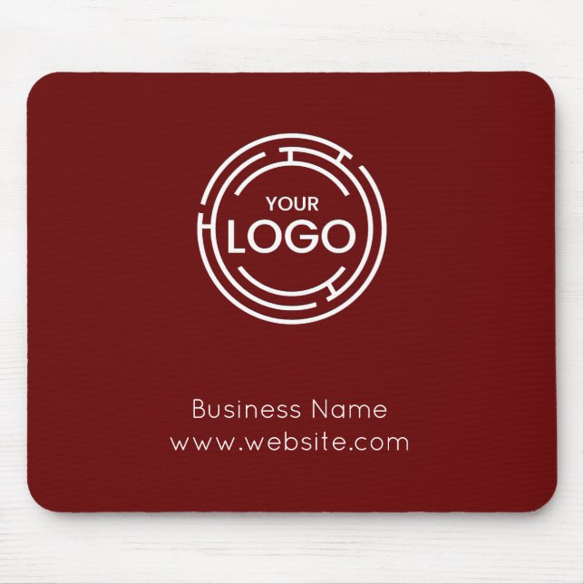 Custom Business Logo Mouse Pad (Front)