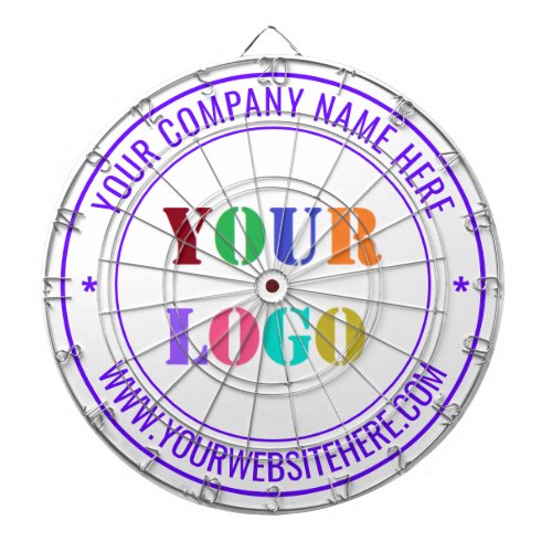 Custom Business Logo Name Ingo Company Dart Board