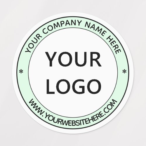 Custom Business Logo Name Personalized Stamp Labels