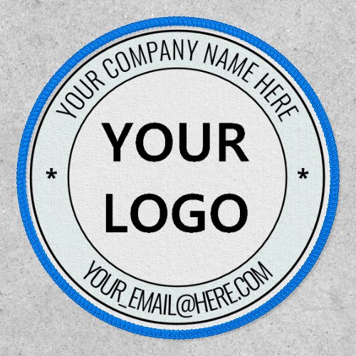 Custom Business Logo Name Promotional Personalized Patch
