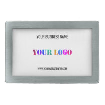 Custom Business Logo Name Website Belt Buckle