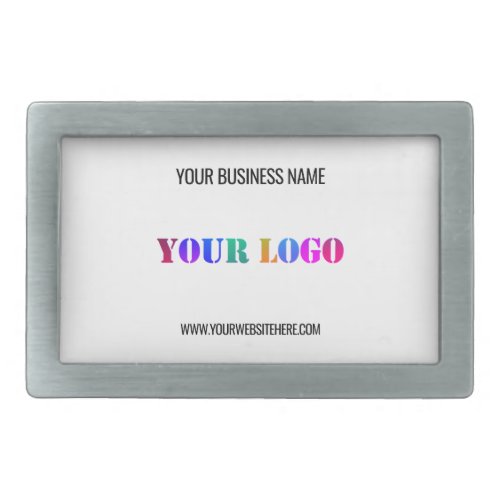 Custom Business Logo Name Website Belt Buckle