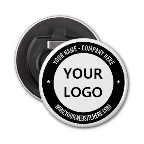 Custom Business Logo Name Website Colors Stamp Bottle Opener