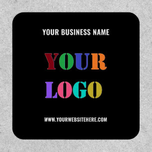 Custom Business Logo Name Website Patch Template
