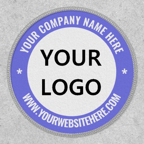 Custom Business Logo Name Website Patch Your Color