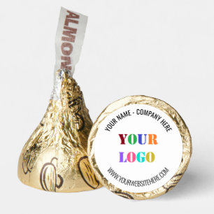 Custom Business Logo Name Website Promotional Hershey®'s Kisses®