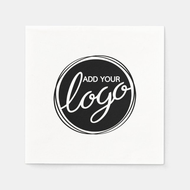Custom Business Logo Napkins (Front)