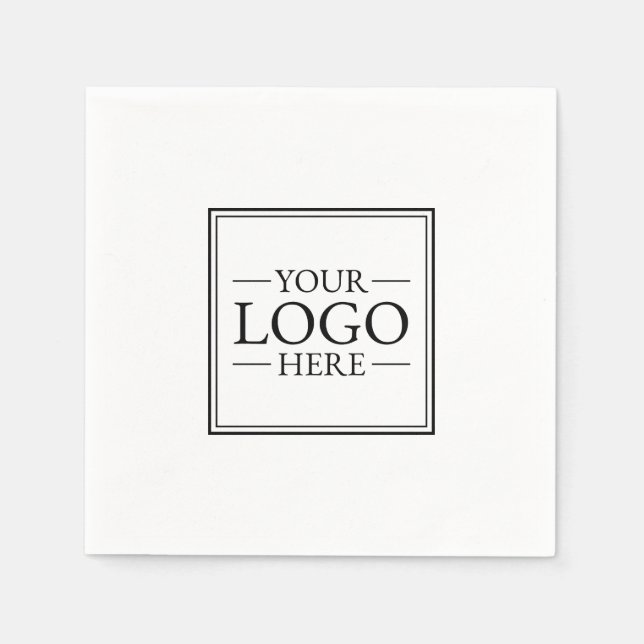 Custom Business Logo Napkins (Front)