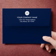 Custom Business Logo Navy Blue