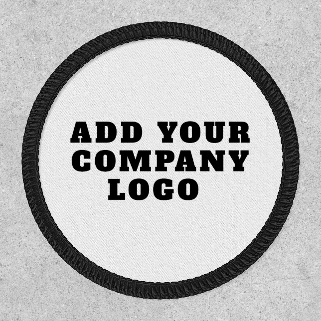 Custom Business Logo New Employees Swag Patch (Front)