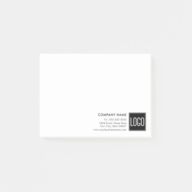 Custom Business Logo Notes (Front)