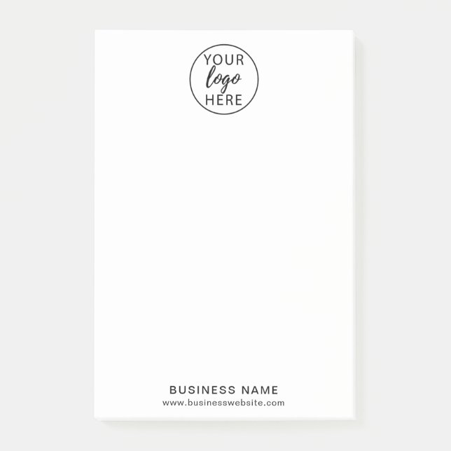 Custom Business Logo Notes (Front)