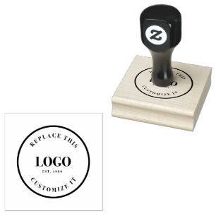 Custom Business logo only Rubber Stamp
