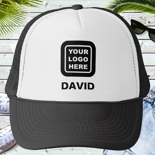 Custom Business Logo Or Image And Name Trucker Hat (Creator Uploaded)