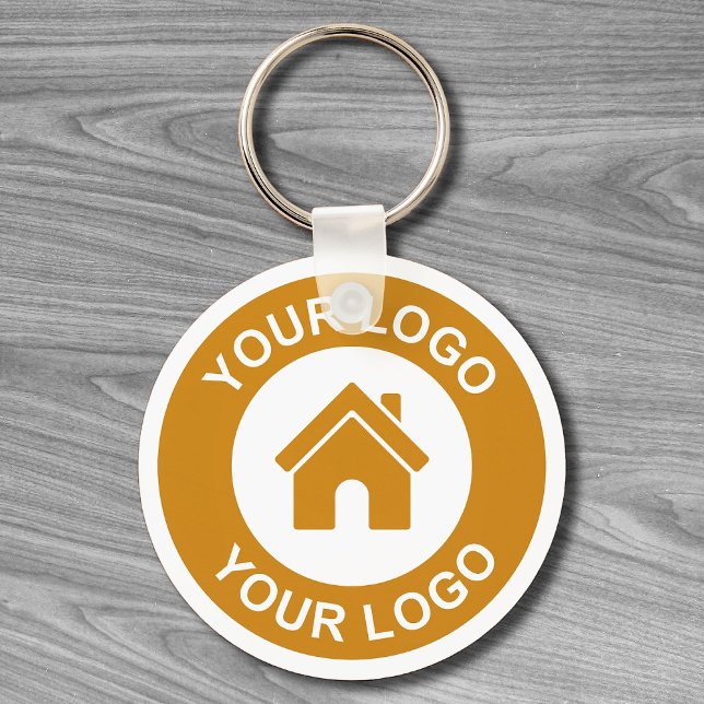 Custom Business Logo Or Image Promotional Keychain (Creator Uploaded)