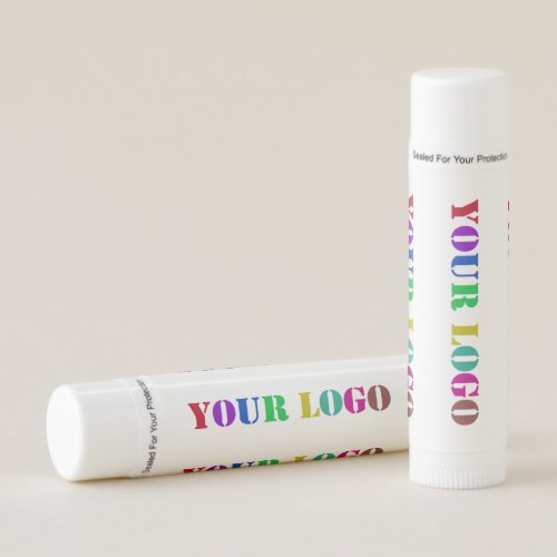 Custom Business Logo or Photo Promotional Lip Balm