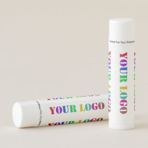 Custom Business Logo or Photo Promotional Lip Balm