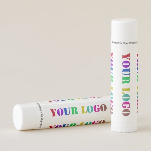 Custom Business Logo or Photo Promotional Lip Balm