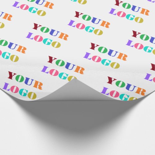Custom Business Logo or Photo Wrapping Paper
