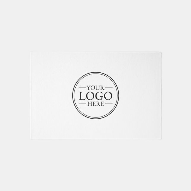 Custom Business Logo Outdoor Rug (Front)