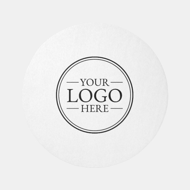 Custom Business Logo Outdoor Rug (Front)