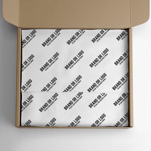 Custom Business Logo Packaging Branded Corporate Tissue Paper