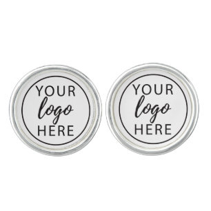 Custom Business Logo Pair of Cufflinks