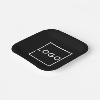 Custom Business Logo Paper Plates