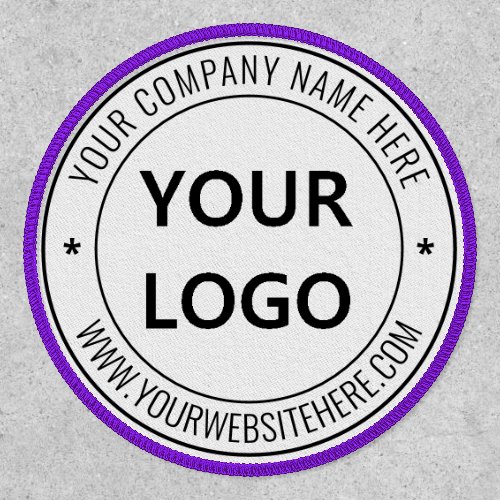 Custom Business Logo Patch Stamp _ Personalized