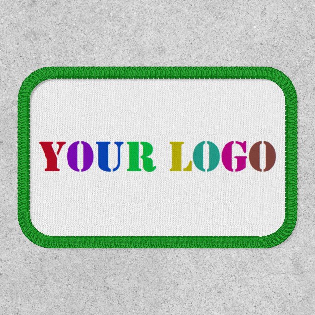 Custom Business Logo Patch Your Company (Front)