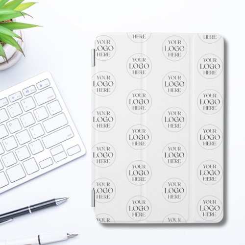 Custom Business Logo Pattern Branded Promotional iPad Mini Cover