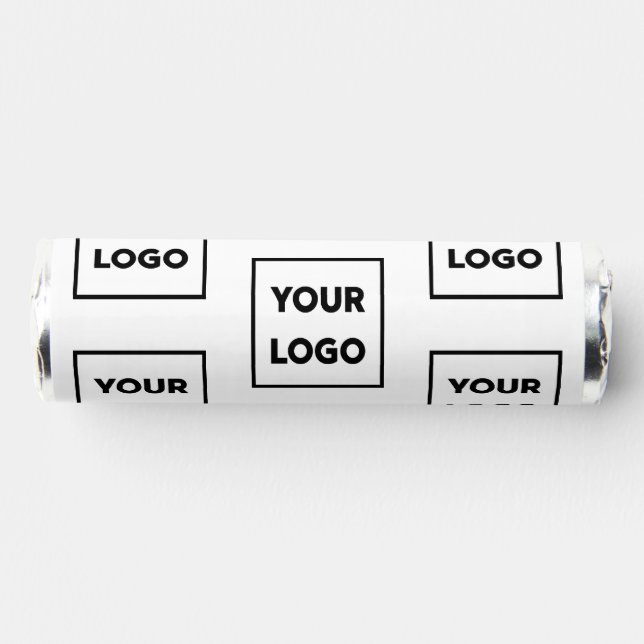 Custom Business Logo Pattern Breath Savers® Mints (Right)