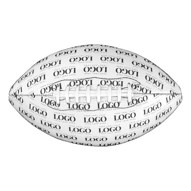Custom Business Logo Pattern Customized Company  Football (Front)