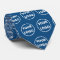 Custom Business Logo Pattern on Blue