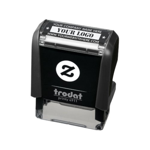 Custom Business Logo Personalized Company Office Self_inking Stamp