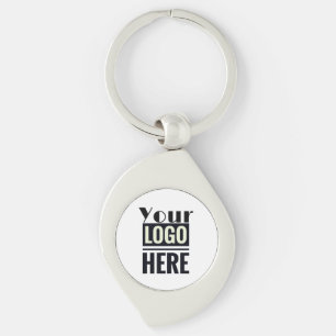 Custom Business Logo Personalized Golf Ball Keychain
