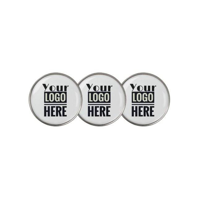 Custom Business Logo Personalized Golf Ball Marker (3 Up)