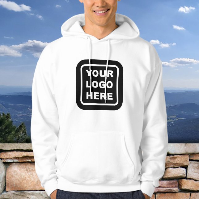 Custom Business Logo Personalized Hoodie (Creator Uploaded)